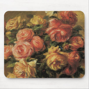 Rozen in een vaas van Pierre Renoir Muismat