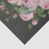 Rozen in een Vase door Pierre Joseph Tissuepapier (Detail)