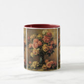 Rozen in een Vase door Pierre Renoir, Kunst Mok (Midden)