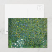 Rozen in het kader van de Trees Cute Briefkaart (Voorkant / Achterkant)