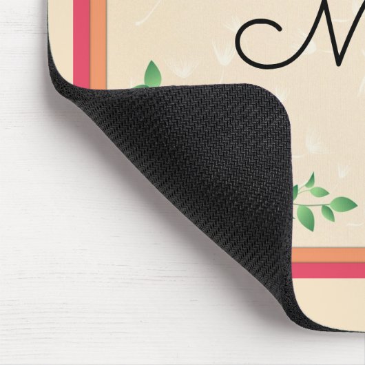 Rozen in Lijst Name Country Mousepad Muismat (Hoek)