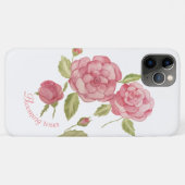 Rozen in waterverf kleppen Muismat deur Case-Mate iPhone Case (Achterkant (horizontaal))