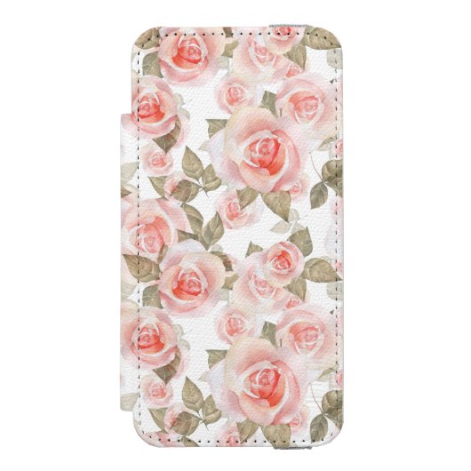 Rozen Incipio iPhone Portemonnee Hoesje (Voorkant Agenda)