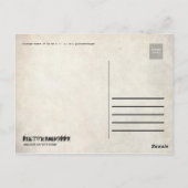  ROZEN IV BRIEFKAART (Achterkant)