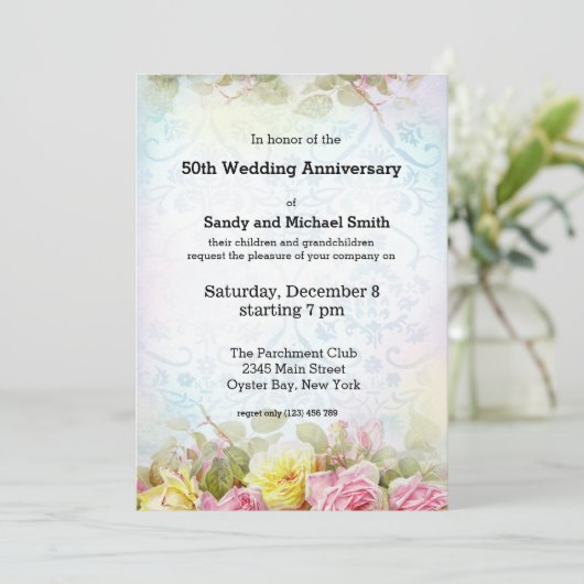  Rozen Kaart (Staand voorkant)