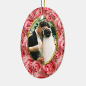 Rozen Keramisch Ornament (Links)