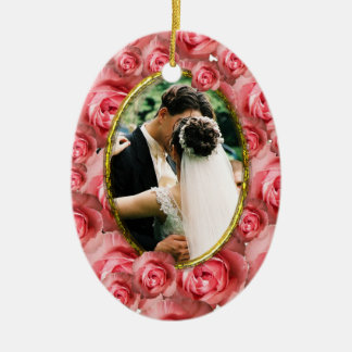 Rozen Keramisch Ornament
