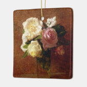 Rozen Keramisch Ornament (Links)