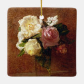Rozen Keramisch Ornament (Achterkant)