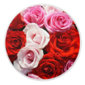 Rozen Keramische Knob Keramische Knop (Voorkant)