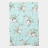 Rozen keukenhanddoeken van shabby (Verticaal)