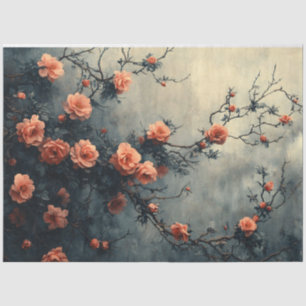 Rozen klimmen Vine Moody Decoupage Tissuepapier