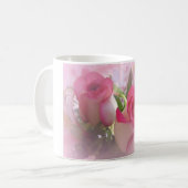 rozen koffiemok (Voorkant links)