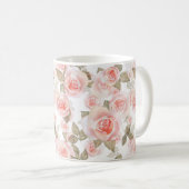 Rozen Koffiemok (Voorkant rechts)
