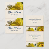 Rozen, kroon, zwoegen en Butterflies Mini Labels (Voorkant / Achterkant)