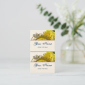 Rozen, kroon, zwoegen en Butterflies Mini Labels (Staand voorkant)