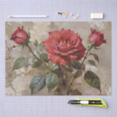 Rozen Kunst Olieverfschilderij Decoupage Tissuepapier (Craft)