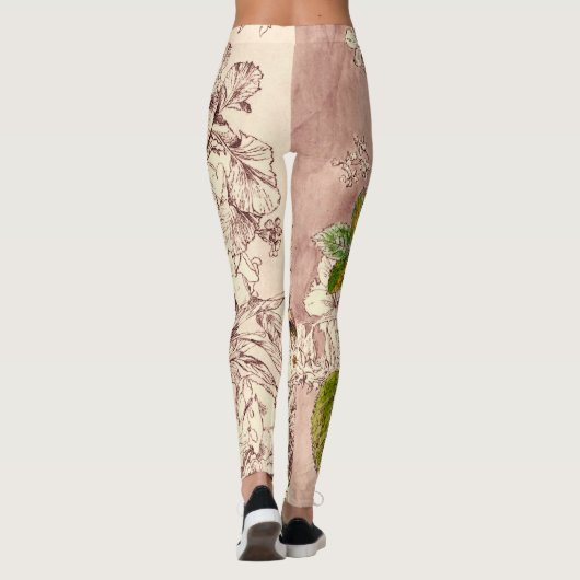 Rozen Leggings (Achterkant)