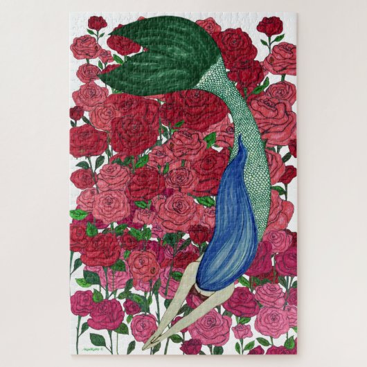 Rozen Legpuzzel (Verticaal)