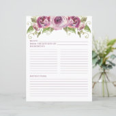 Rozen LGBTQ bruiloft Recippagina lavender (Staand voorkant)