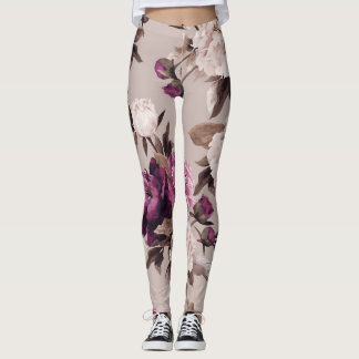 Rozen Lichte Achtergrond:  Waterverf Leggings