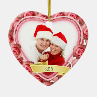 Rozen/Liefde~ Foto Keramisch Ornament