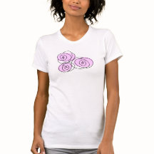 Rozen Lila Bouquet t-shirt
