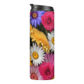 Rozen & madeliefjes #80 - thermosbeker (Geroteerd rechts)