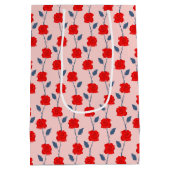 Rozen Medium Cadeauzakje (Achterkant)