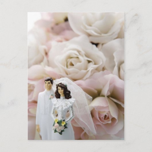 Rozen met bovenaan sluiten briefkaart (Voorkant)