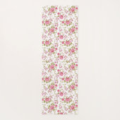  rozen met florale bloeding yogamat (Achterkant)