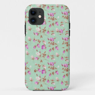  rozen met florale  met roos iPhone 11 hoesje