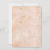 Rozen met  kant Oud papier SWEET 16 Kaart (Achterkant)