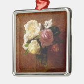 Rozen Metalen Ornament (Links)