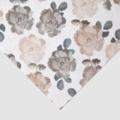 Rozen Metallic Pattern Soft Gift Wrap Tissuepapier (Detail)