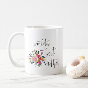 Rozen Moderne Minimale Manuscript World's Beste Mo Koffiemok