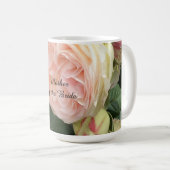 Rozen Moeder van de Bride Koffiemok (Voorkant rechts)