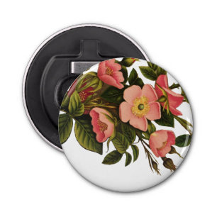  Rozen Mooi Roze Botanisch Button Flesopener