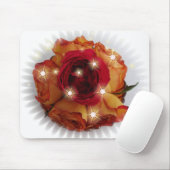 Rozen Mousepad Muismat (Met muis)