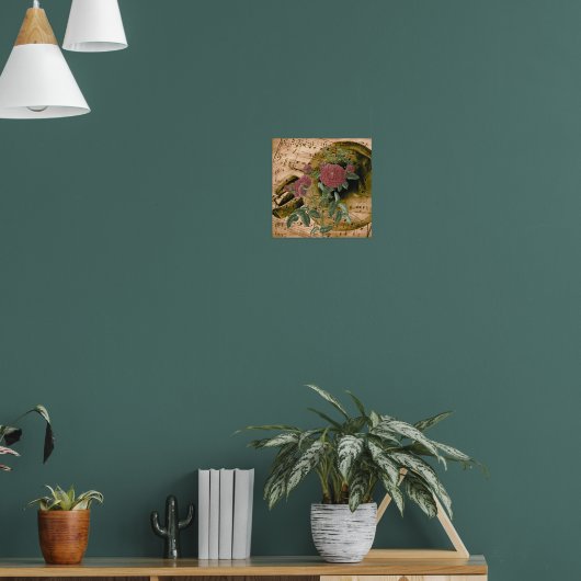 Rozen, muziekdocument poster (Woonkamer 1)