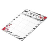 Rozen n strepen_ Belangrijke vergelijkingen Notitieblok (Schuin)