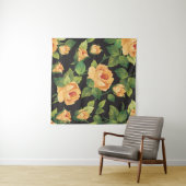 Rozen, naadloos bloemmotief. wandkleed (In Situ (horizontaal))