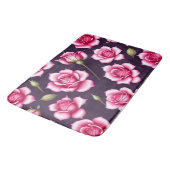 Rozen naadloze Patroonplaat Valentijnsdag Bath Mat (Gekanteld)