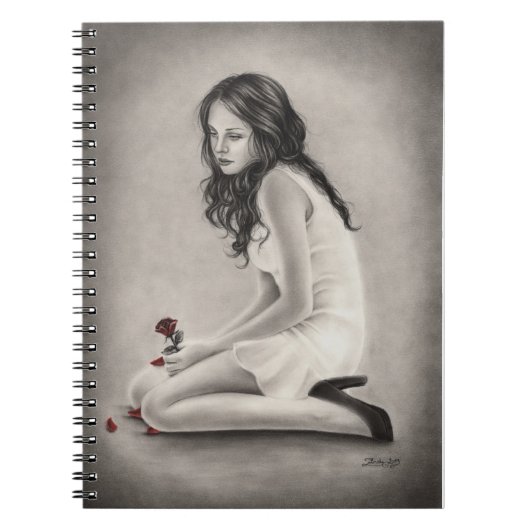 Rozen notebook vergeten notitieboek (Voorkant)