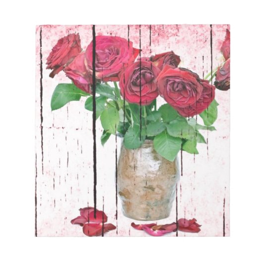 Rozen Notitieblok (Voorkant)
