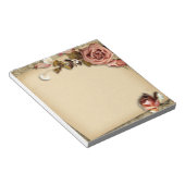 rozen notitieblok (Schuin)
