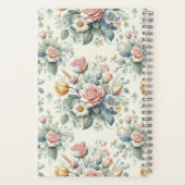 Rozen  notitieboek (Achterkant)