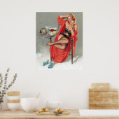 Rozen omhoog poster (Keuken)