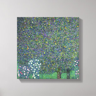 Rozen onder de bomen, c.1905 canvas afdruk