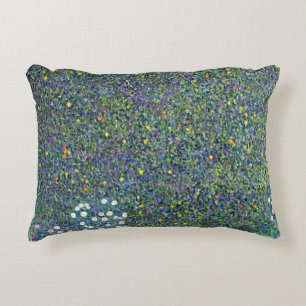 Rozen onder de bomen, c.1905 decoratief kussen